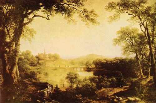 Asher Brown Durand Day of Rest Germany oil painting art